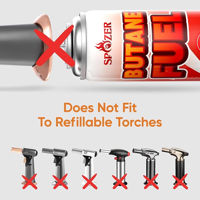 Butane Fuel Canister, 8oz Butane Refill - Image 6