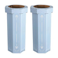 Eyely MPH1301B-SET2 Sal 25-Gallon Disposable Corrugated Cardboard Event Trash by eyely