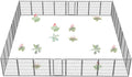 FXW Garden Fence Outdoor for The Yard – 40in x 72.9ft Heavy Duty Metal Animal by FXW