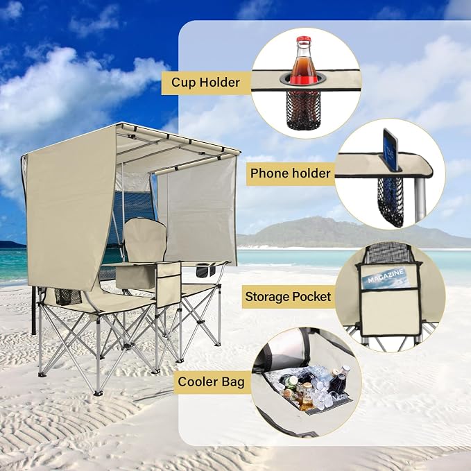 BESTHLS Double Camping Chair - Image 4