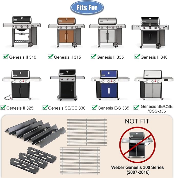 66095 Grill Grates with 66032 Flavorizer Bars - Image 2