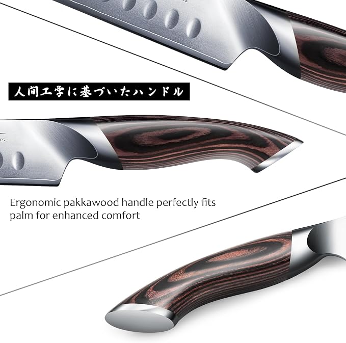 HOSHANHO Carving Knife 12 Inch, Japanese High Carbon Steel Slicing Knife - Image 4