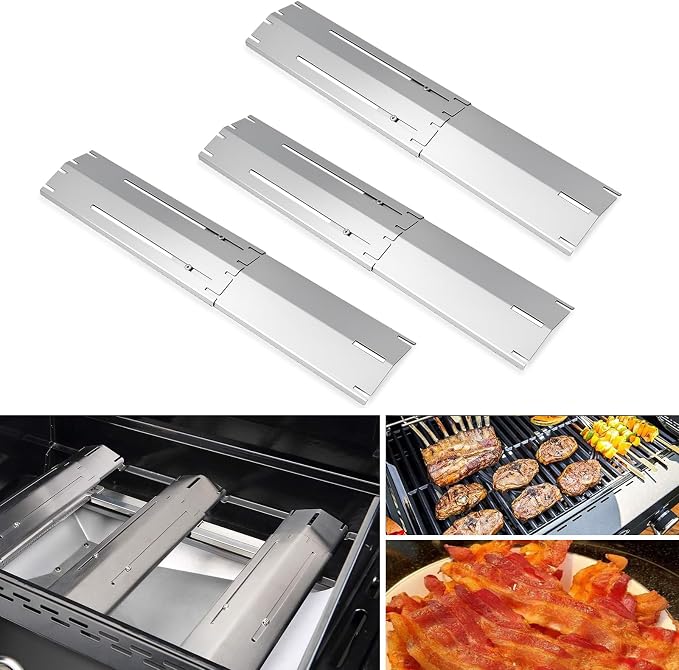 Universal replacement heavy duty adjustable heat plate shield, Burner cover - Image 8