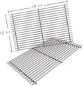 SG528 19 1/2" 18 Cross rods Stainless Steel Cooking Grates by Htanch