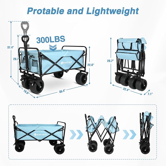 Yesker Foldable Wagon - Image 2