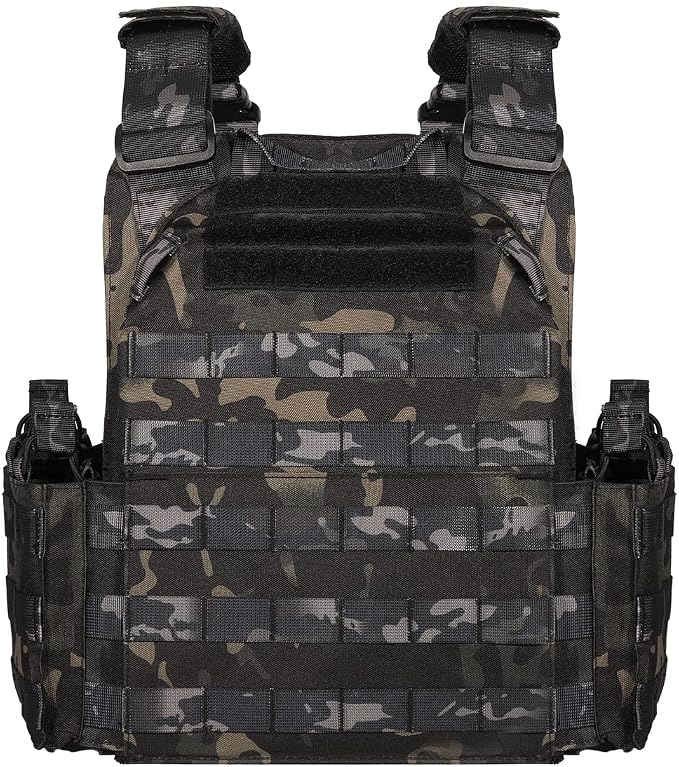 BOMTURN Upgrade Tactical Airsoft Outdoor Vest - Image 2