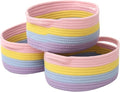 Woven Basket, Small Rope Storage Bin by JMvicyroam