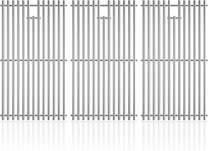 17" Grill Grates Replacement Parts by jkxoo