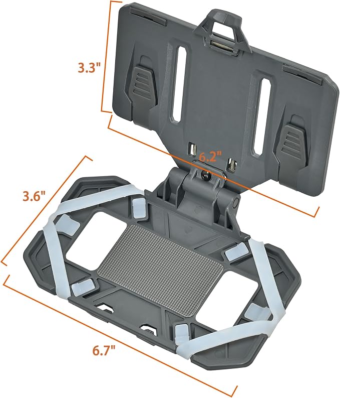 Tactical Plate Carrier Phone Mount, Universal Molle Phone Holder, Tactical - Image 2