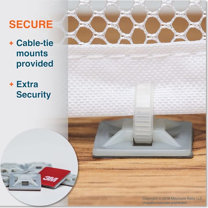 Roving Cove Stair Banister Guard 15ft x 3ft, Railing Safety Net - Image 4