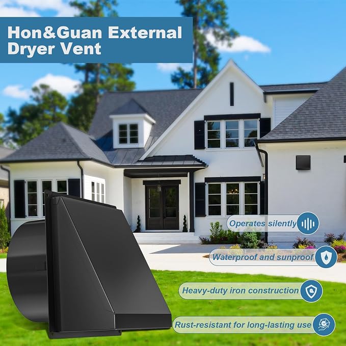 Hon&Guan 8 Inch Vent Covers for Wall - Image 3