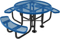 COATEDOUTDOORFURNITURE Heavy-Duty Portable Outdoor Picnic Table by CoatedOutdoorFurniture