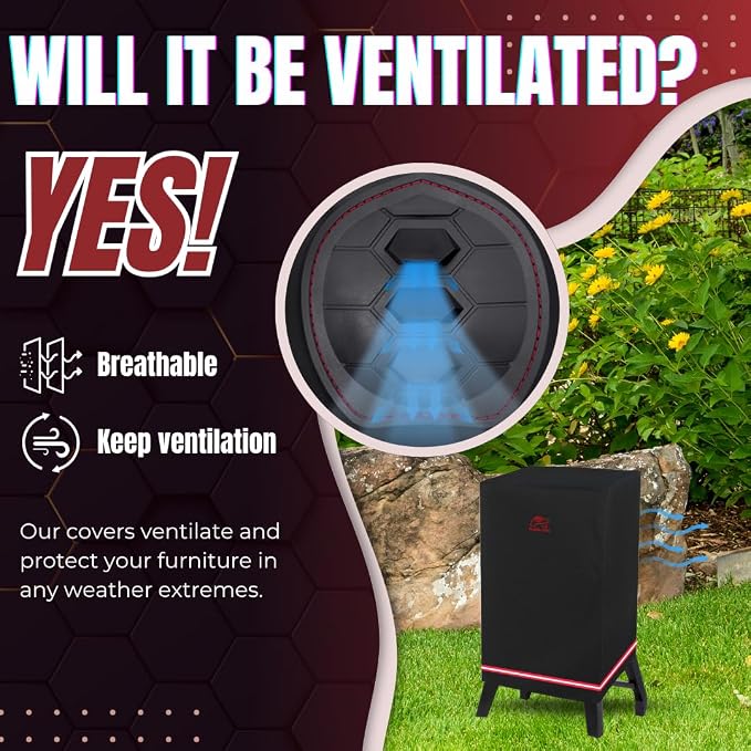 Turtle Life Smoker Cover for Masterbuilt 710 WiFi Digital Electric Smoker Pit - Image 9