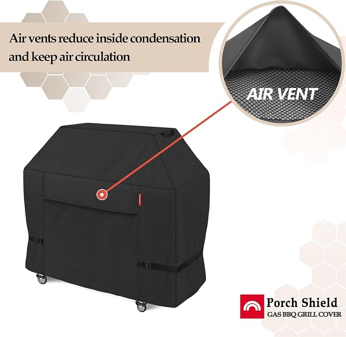 Porch Shield 50W x 24D x 46H inch Premium Gas Grill Cover Up to 48 inch - Image 6