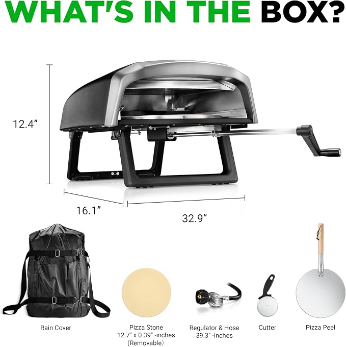 Nutrichef Outdoor Pizza Oven - Image 7