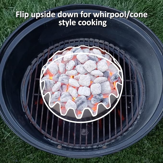 BBQitALL Charcoal Basket, Charcoal Ring, - Image 5