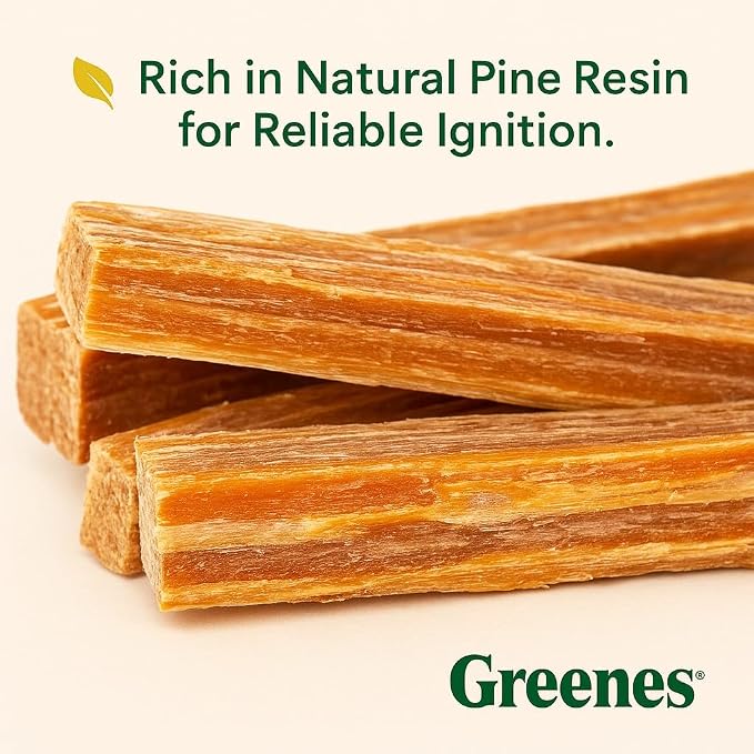 Greenes Fence Fatwood Fire Starter – 50 lb Box – 100% Natural Resin Pine - Image 6