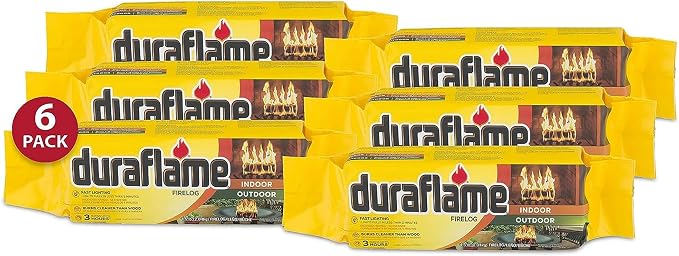 Duraflame 12-Pack Fire Logs for Indoor and Outdoor Use, 3-Hour Burn, 4.5 Lb Each - Image 8