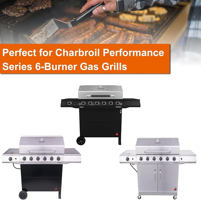 Full-Size Griddle Inserts for Charbroil Performance 6-Burner, Flat Top Griddle - Image 5