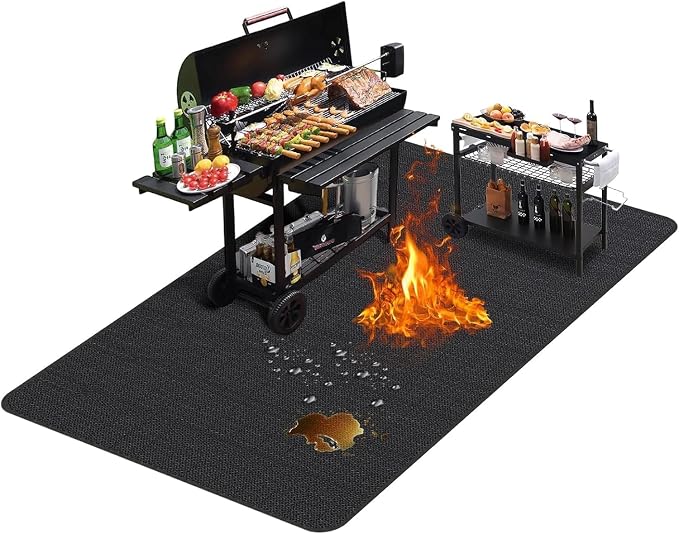 48 x 30 inches Under Grill Mats by Unknown