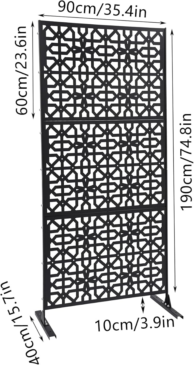 Outdoor Metal Privacy Screen - Image 3
