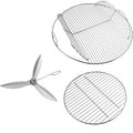 Grill Grates for Weber 22'' 22.5" Charcoal Grill, Cooking Grate Charcoal Grate by AJinTeby