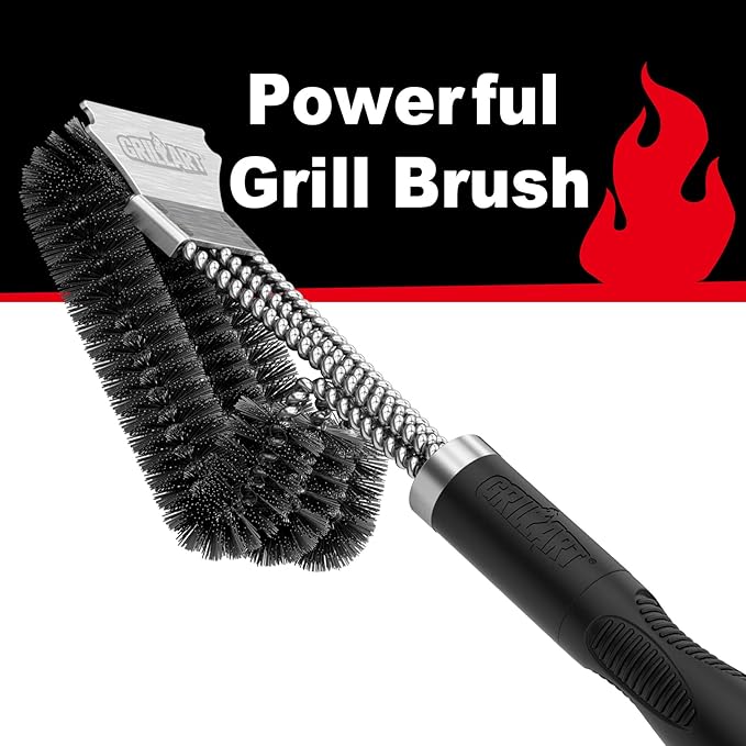 GRILLART Grill Brush and Scraper, Extra Strong BBQ Cleaner Accessories - Image 3
