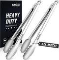 2PCS 12inch Kitchen Tongs by Eddeas