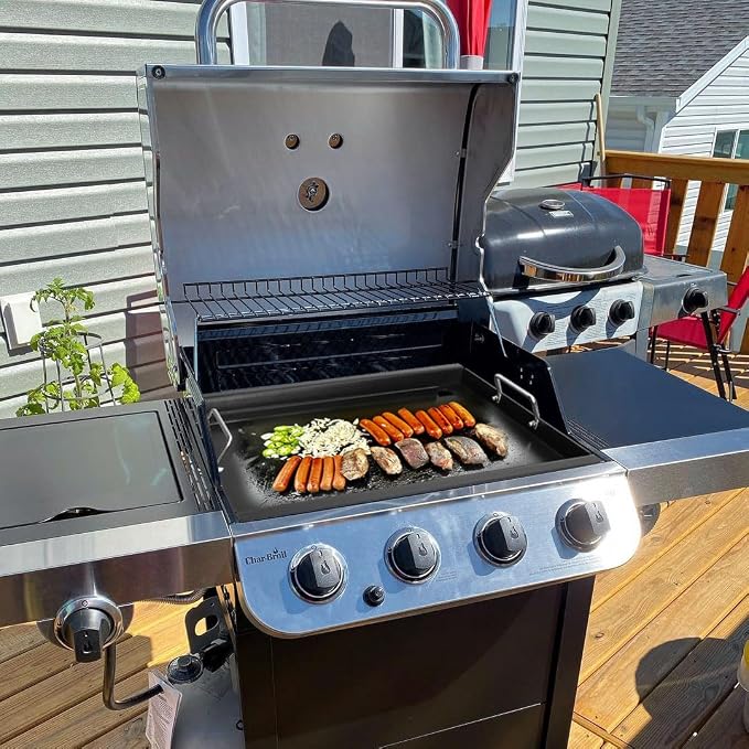Full-Size Griddle Inserts for Charbroil Performance 4 Burner, Flat Top Griddle - Image 6