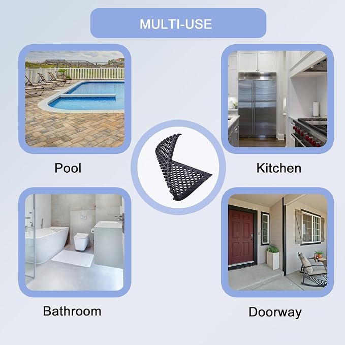 Anti-Fatigue Rubber Floor Mat, Indoor & Outdoor Use - Image 5