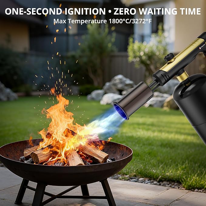 Powerful Cooking Propane Torch, Sous Vide, Adjustable Kitchen Torch - Image 6