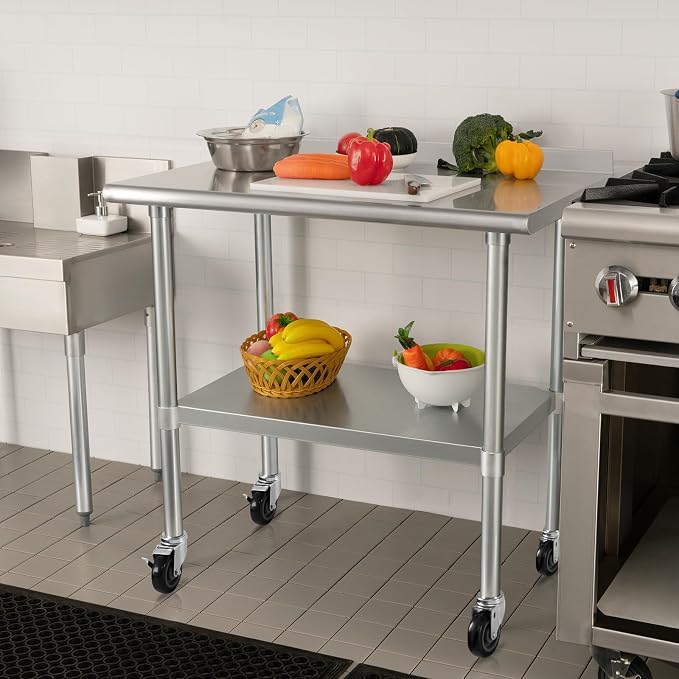 HARDURA Stainless Steel Table 30 x 36 Inches - Image 6