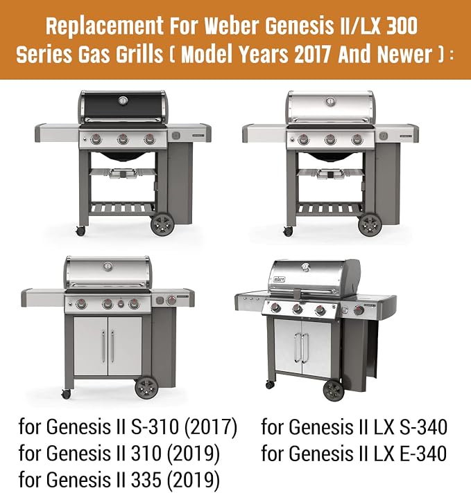 17-Inch Flavorizer Bars for Weber Genesis 2 Grill Parts, Grill Replacement - Image 3
