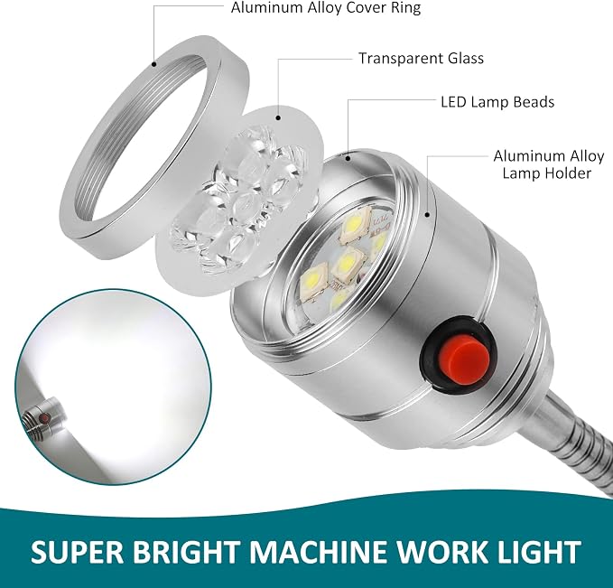 Magnetic Work Light, LED Machine Light - Image 3