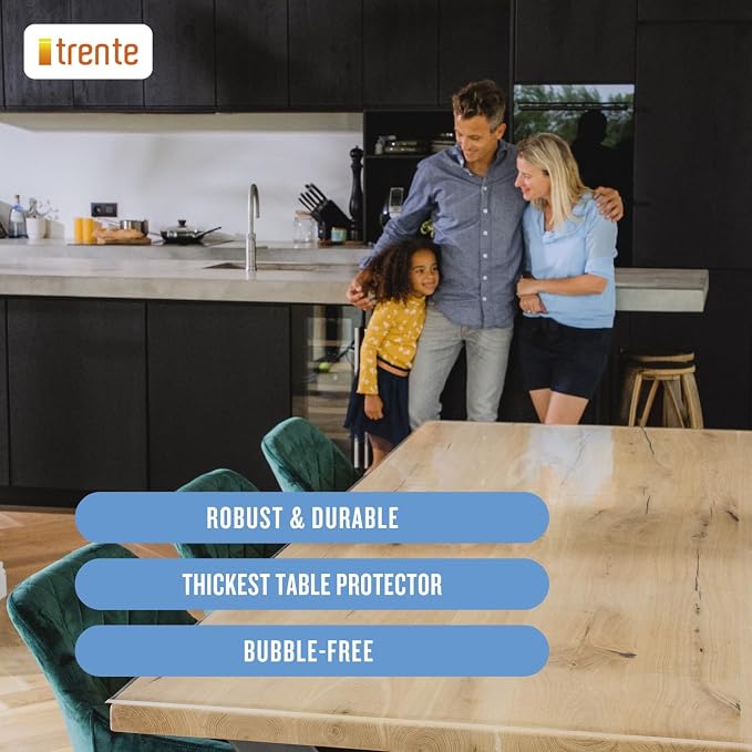 Clear Table Cover Protector, 40x70 inch, German Quality - Image 8