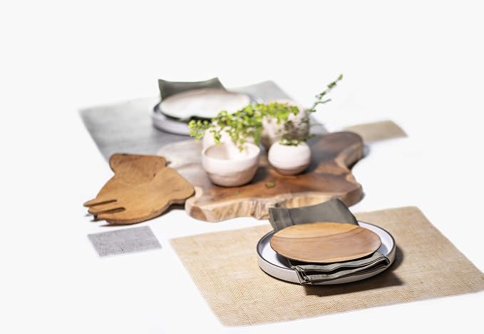 Modern Twist Placemat 100% Food-Grade Silicone, Waterproof and Reusable - Image 3