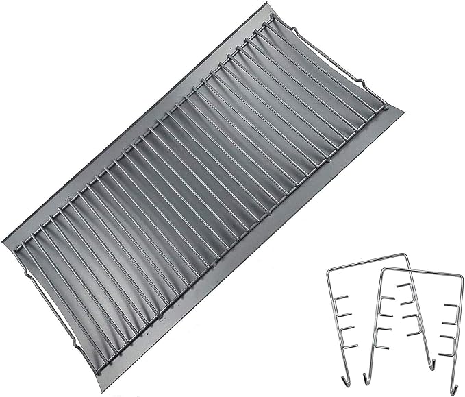 LS'BABQ 27 Inch Charcoal Ash Pan Replacement - Image 8