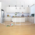 COMOMY 198" Baby Gate Extra Wide, Dog Gate Pet Gate by COMOMY