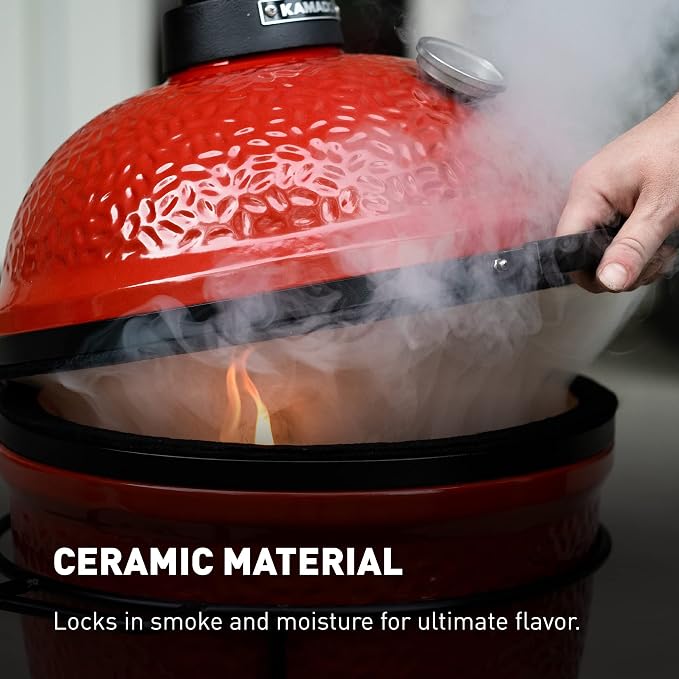 Kamado Joe Joe Jr 13.5-inch Portable Ceramic Charcoal Grill - Image 3