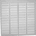 Repa Market Air Vent Cover 16x16 Inch White Galvanized Steel Louvered Grill by RepaMarket