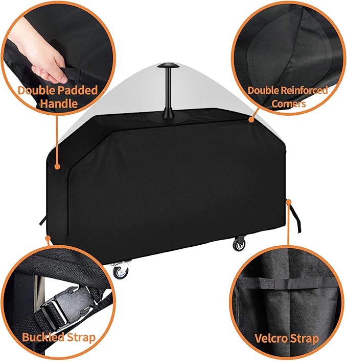 iCOVER 36 inch Griddle Cover for Blackstone, 600D Heavy Duty Waterproof Canvas - Image 2