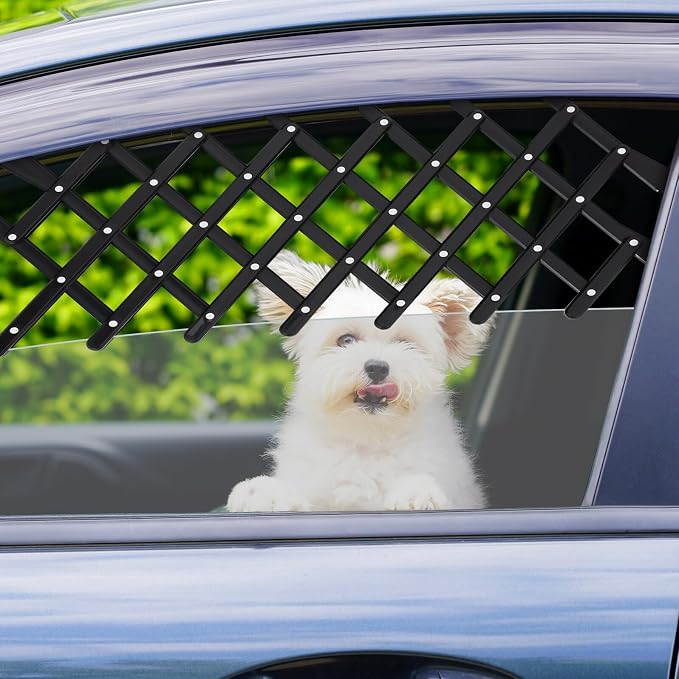Retractable Scalable Pet Fence for Car Window Portable Protective Barrier - Image 9