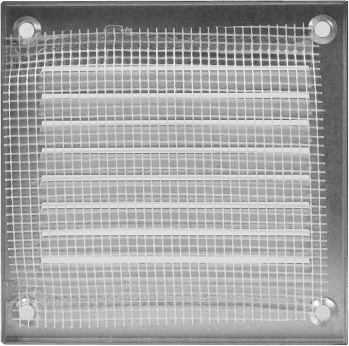 Repa Market 4x4 Inch Air Vent Cover/Galvanized Steel Louvered Grill Cover - Image 7