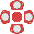 SHACOS Large Size Wedge Shape Placemats by SHACOS