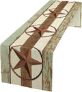 Texas Western Star Table Runner, Farmhouse Cowboy Country Barn Star Table by JanJCurt