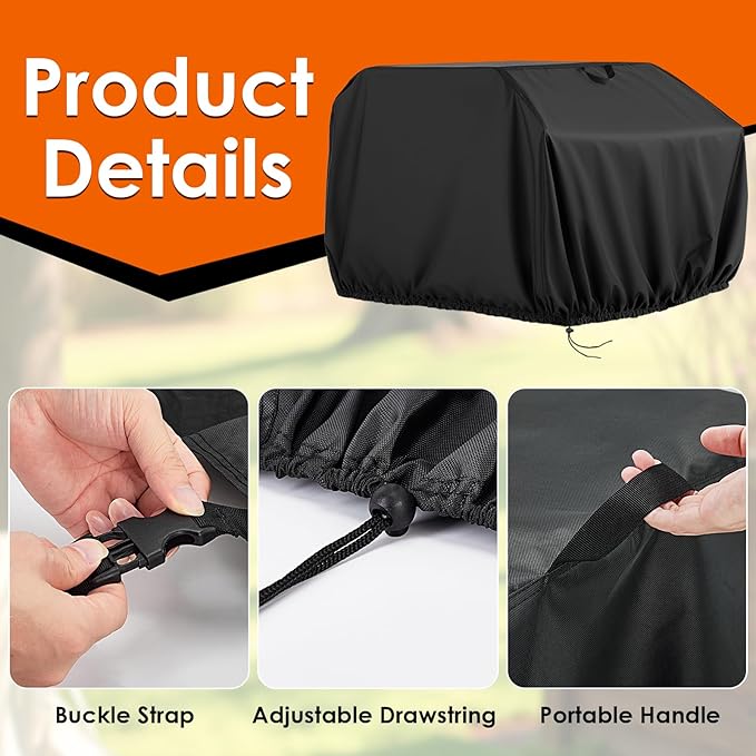 Pizza Oven Cover for Nexgrill Ora 16, TwoPone Waterproof Pizza Oven Accessories - Image 3