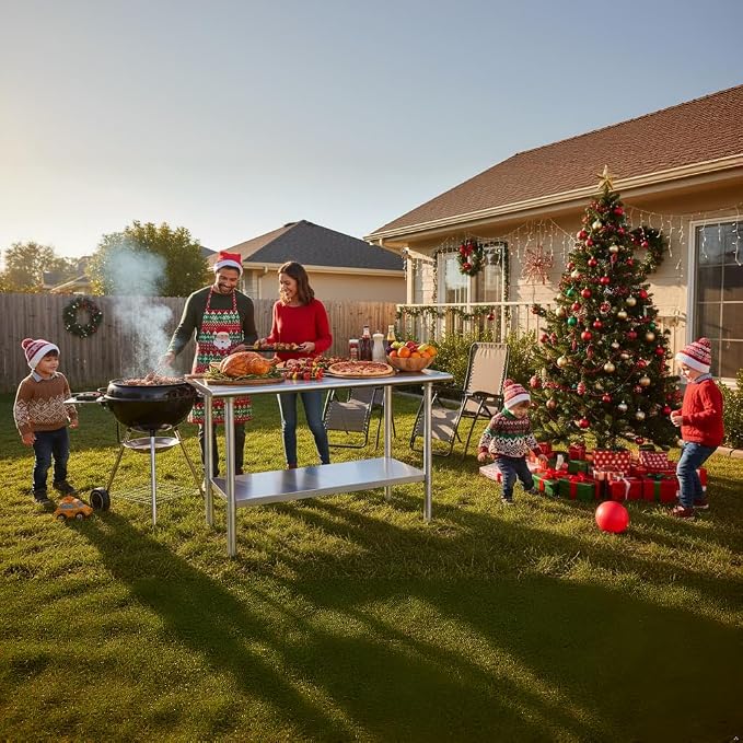 ROCKPOINT Stainless Steel Table - Image 2