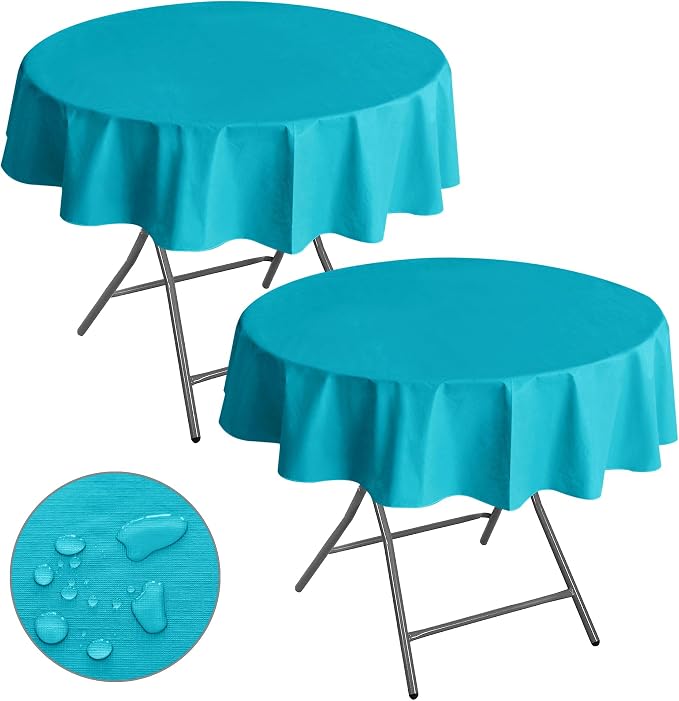 Nasitos 2 Pack Vinyl Tablecloth by Nasitoshomedecor