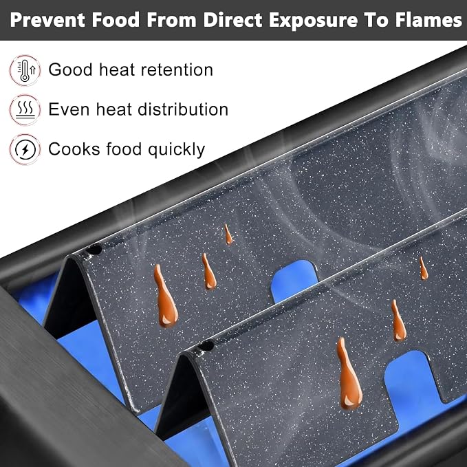 Hiorucet Grill Parts for Weber Spirit and Spirit II 300 Series, Fits E310 E320 - Image 4