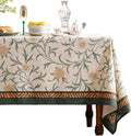 patdrea Designer French Linen Table Cloth by Welcometopatdrea